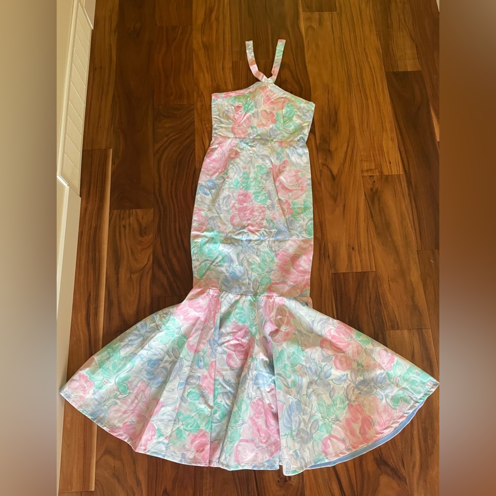 AUTHENTIC PAGNE African dress - floral